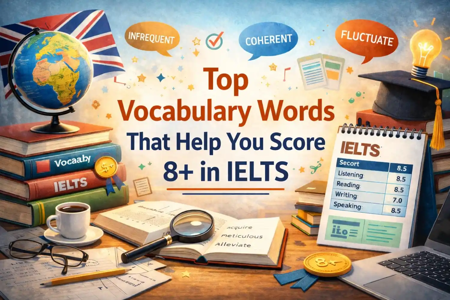 Top Vocabulary Words That Help You Score 8
