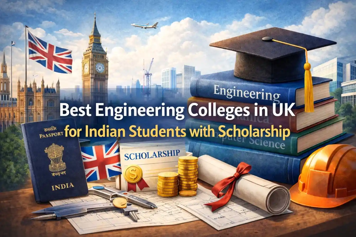 Best Engineering colleges in UK for Indian students with Scholarship